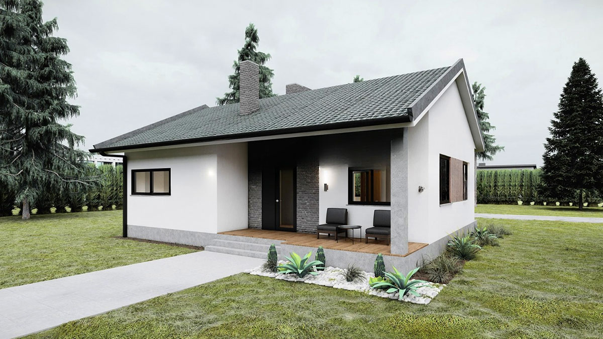 113 m² Ağır çelik Ev